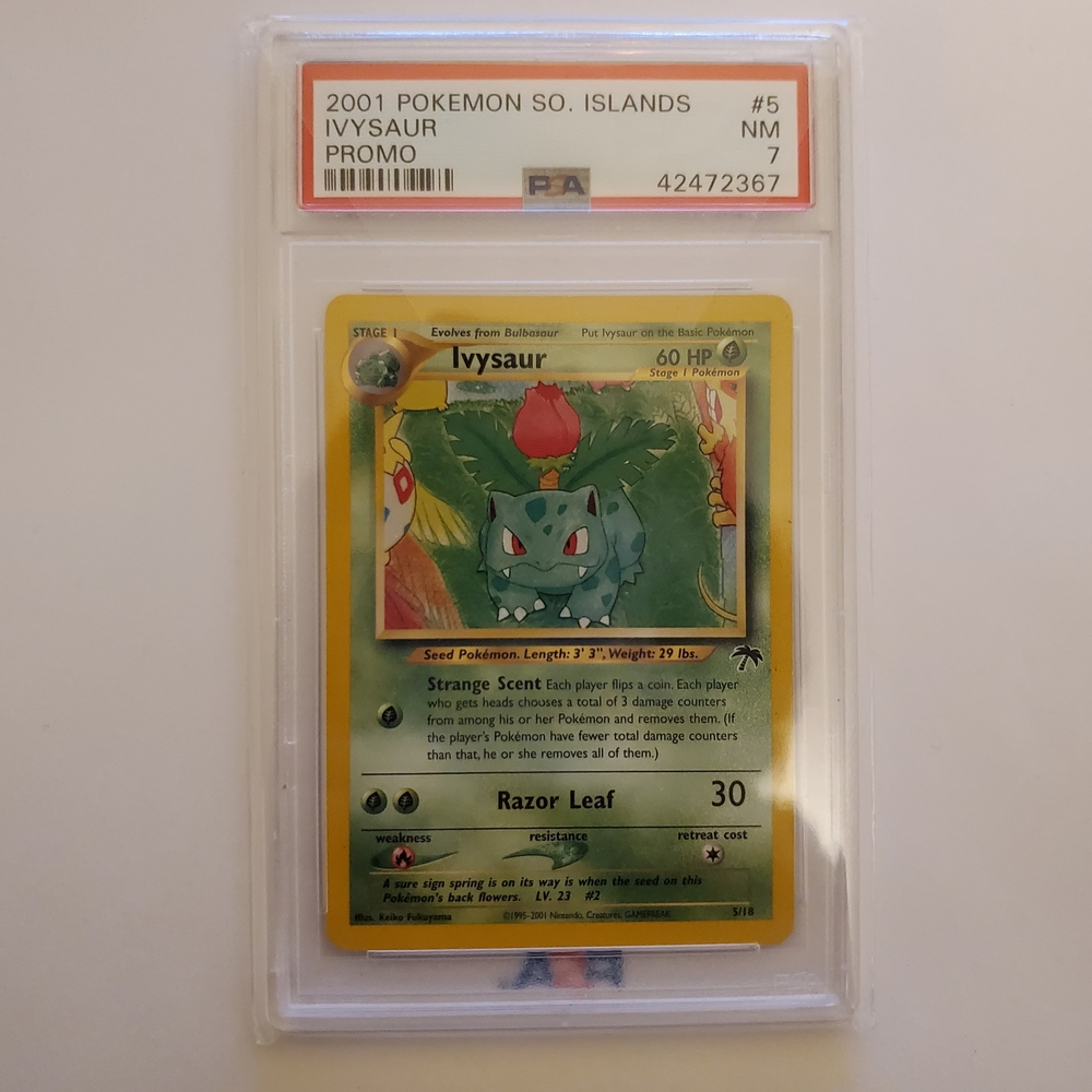 2001 Pokémon Ivysaur Promo Card